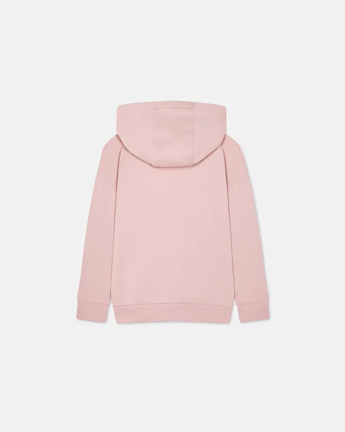 Knitwear and Sweatshirts Kids Versace Crystal Medusa Hoodie Light Pink