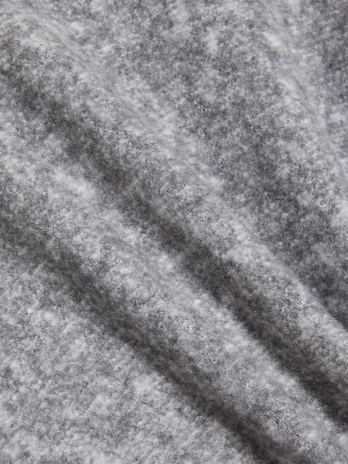 Knitwear Men Holzweiler Duke Brushed Crew Grey Mix
