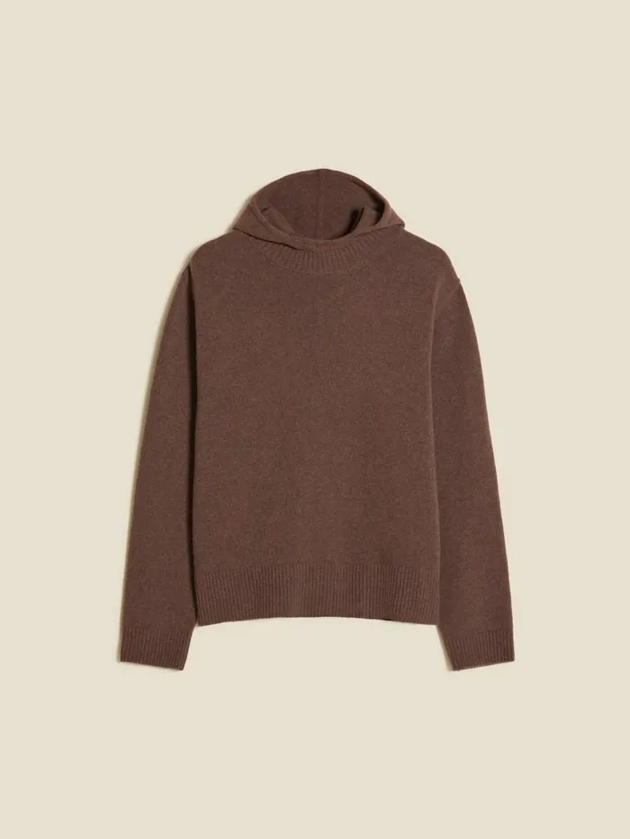 Knitwear Men Holzweiler Ian Hoodie Brown