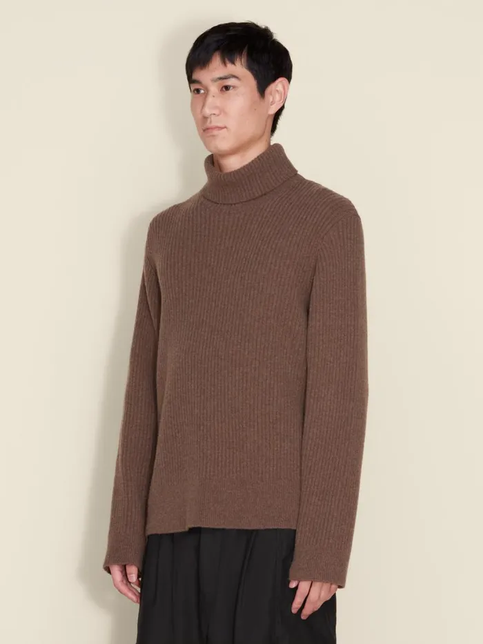 Knitwear Men Holzweiler Tony Turtle Brown