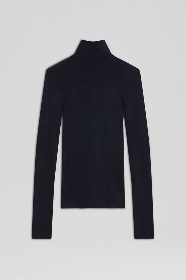 Knitwear Women Babywool Polo Neck Navy Tops Scanlan Theodore Babywool Polo Neck Navy Tops Scanlan Theodore Scanlan Theodore Knitwear Women Babywool Polo Neck Navy Tops Scanlan Theodore Babywool Polo Neck Navy Tops Scanlan Theodore Scanlan Theodore