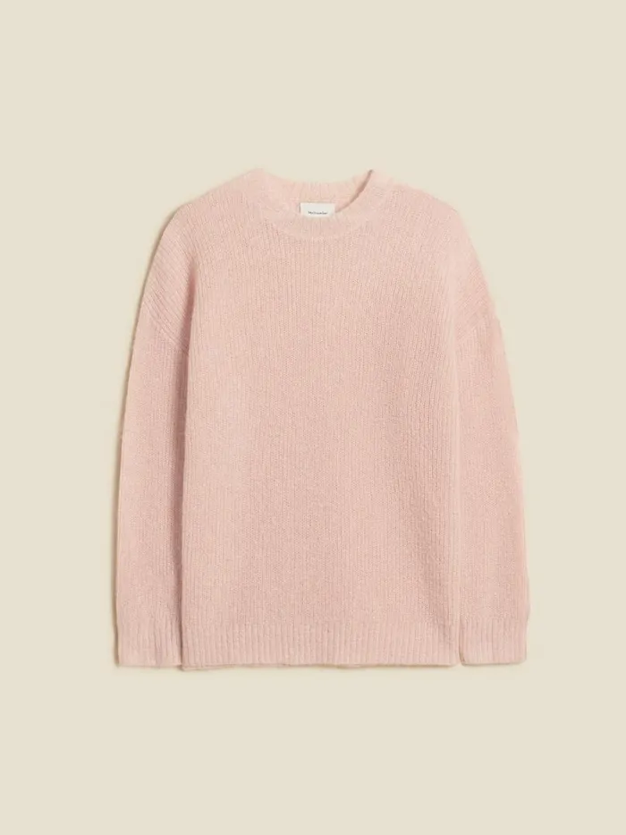 Knitwear Women Holzweiler Sande Knit Sweater Lt Pink