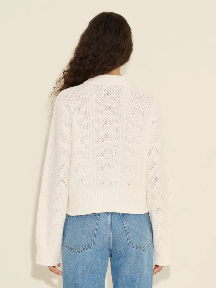 Knitwear Women Holzweiler Serena Knit Sweater White