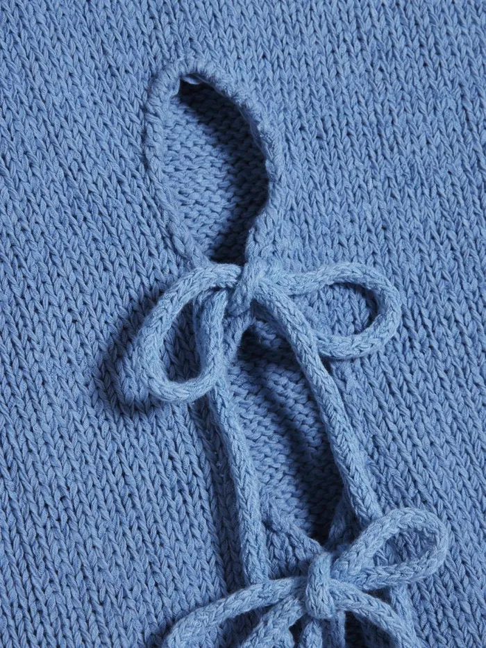 Knitwear Women Holzweiler Wou Knit Singlet Lt Blue