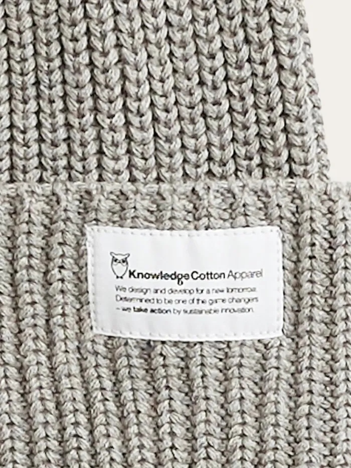 KnowledgeCotton Apparel Accessories Rib Hat Gotsvegan 8211 Men KnowledgeCotton Apparel Accessories Rib Hat Gotsvegan 8211 Men
