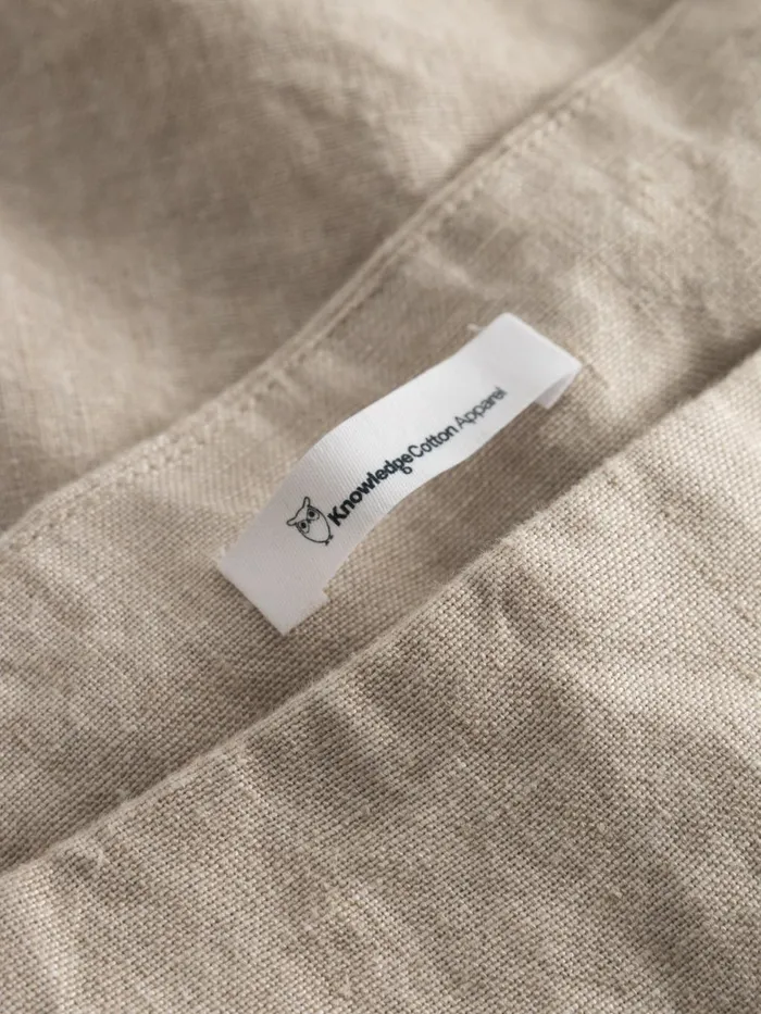 KnowledgeCotton Apparel Dresses And Skirts Natural Linen Wrap Skirt Light Feather Gray 8211 Women KnowledgeCotton Apparel Dresses And Skirts Natural Linen Wrap Skirt Light Feather Gray 8211 Women
