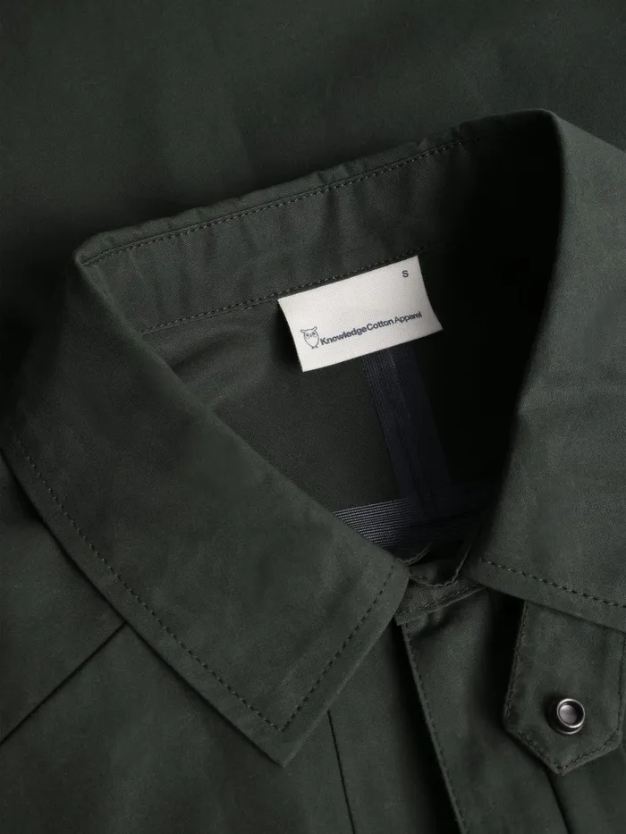 KnowledgeCotton Apparel Fleeces And Jackets Vent Canvas 200 Classic Jacket Gotsvegan 8211 Women