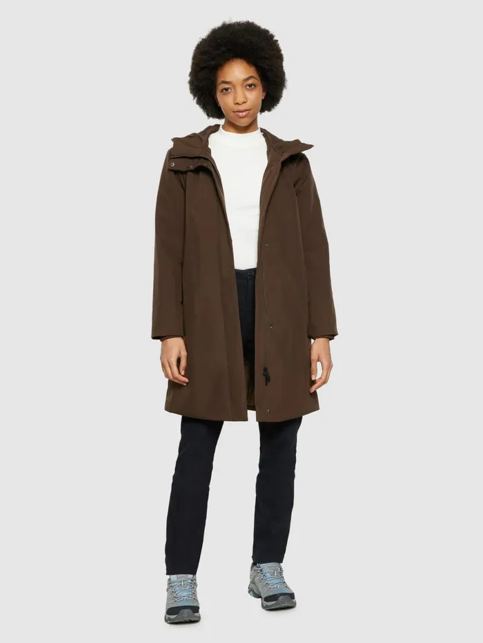KnowledgeCotton Apparel Jackets And Coats Soft Shell Jacket Demitasse brown 8211 Women KnowledgeCotton Apparel Jackets And Coats Soft Shell Jacket Demitasse brown 8211 Women