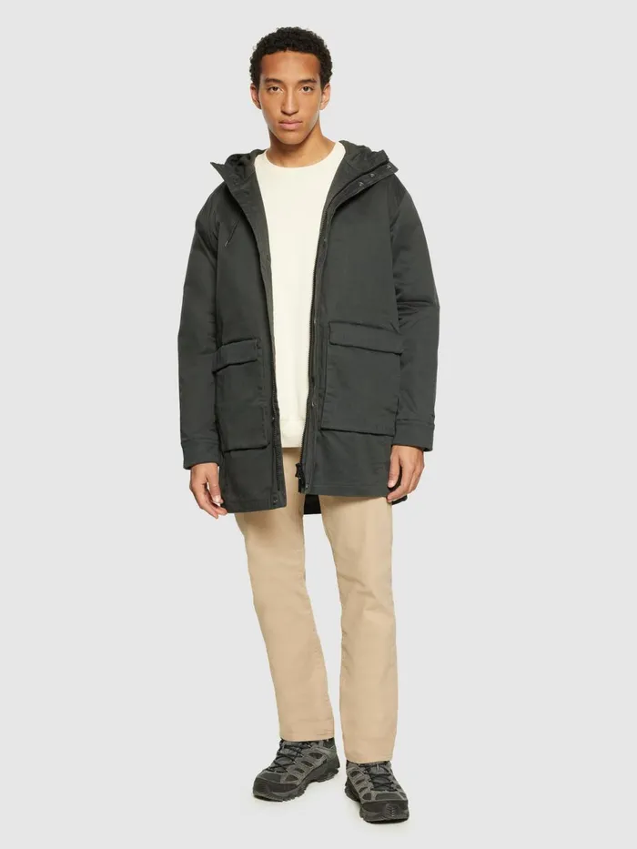 KnowledgeCotton Apparel Jackets And Vests Canvas Casual Long Jacket Gots 8211 Men KnowledgeCotton Apparel Jackets And Vests Canvas Casual Long Jacket Gots 8211 Men