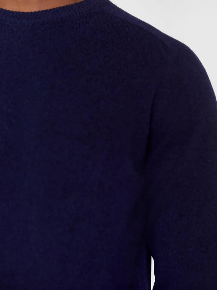 KnowledgeCotton Apparel Knits Basic Oneck Knit Total Eclipse 8211 Men KnowledgeCotton Apparel Knits Basic Oneck Knit Total Eclipse 8211 Men