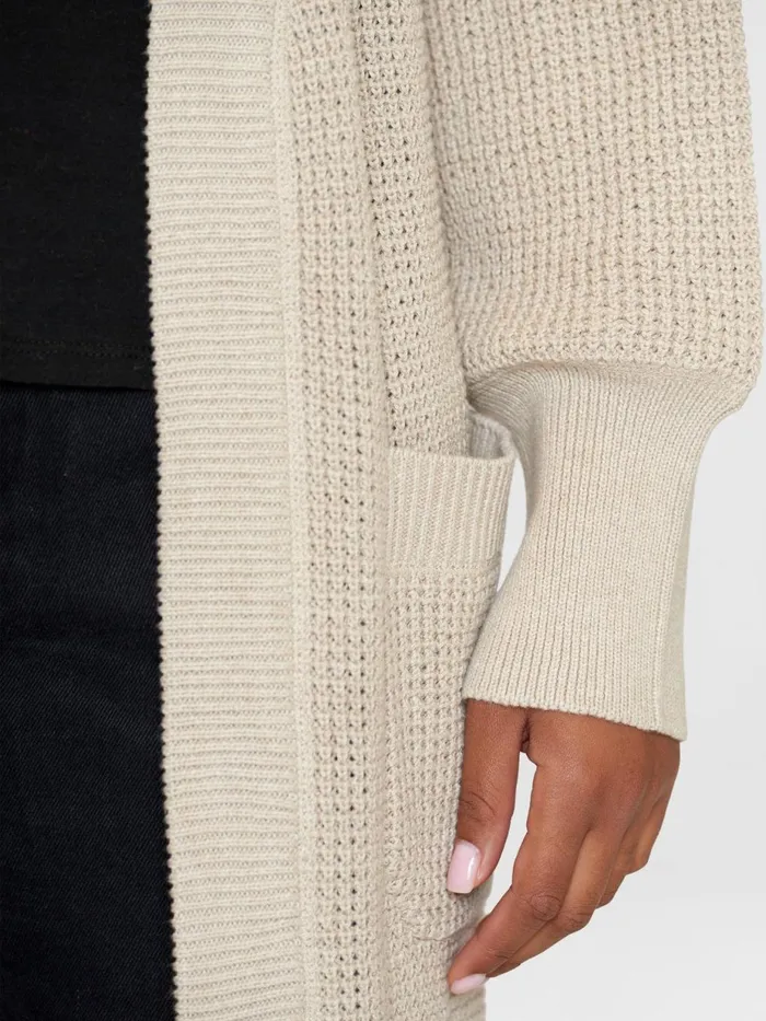KnowledgeCotton Apparel Knits Cardigan Mixed Yarns Light Knit Ocsvegan 8211 Women