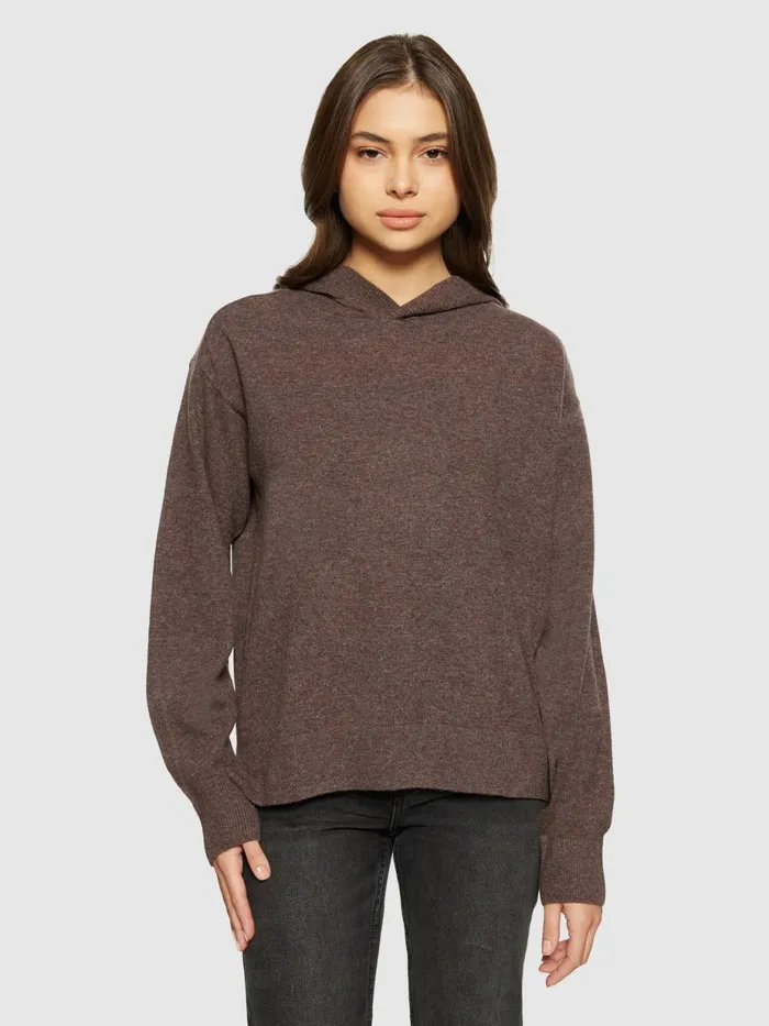 KnowledgeCotton Apparel Knits Lambswool Hood Knit Rws 8211 Women KnowledgeCotton Apparel Knits Lambswool Hood Knit Rws 8211 Women