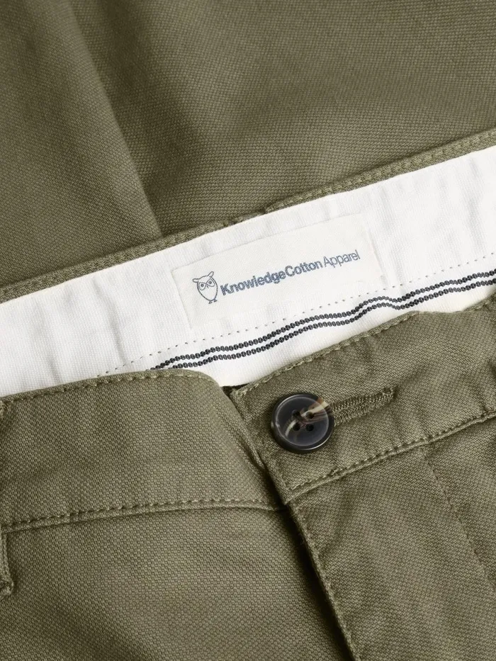 KnowledgeCotton Apparel Pants CHUCK Regular Canvas Pants Gotsvegan 8211 Men KnowledgeCotton Apparel Pants CHUCK Regular Canvas Pants Gotsvegan 8211 Men