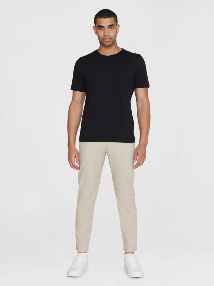 KnowledgeCotton Apparel Pants CHUCK Regular Chino Poplin Pant Light Feather Gray 8211 Men KnowledgeCotton Apparel Pants CHUCK Regular Chino Poplin Pant Light Feather Gray 8211 Men