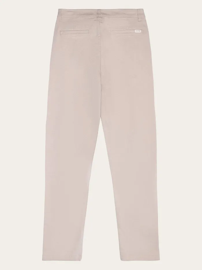 KnowledgeCotton Apparel Pants IRIS Mom Midrise Canvas Pique Chino Gotsvegan 8211 Women
