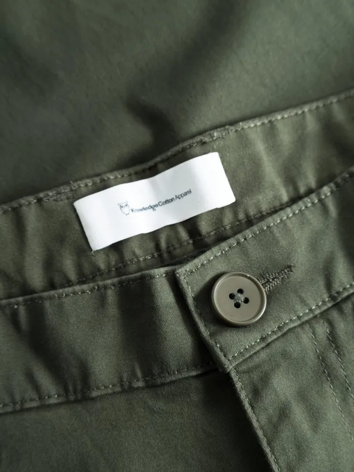 KnowledgeCotton Apparel Pants LUCA Slim Twill Chino Pants Forrest Night 8211 Men KnowledgeCotton Apparel Pants LUCA Slim Twill Chino Pants Forrest Night 8211 Men
