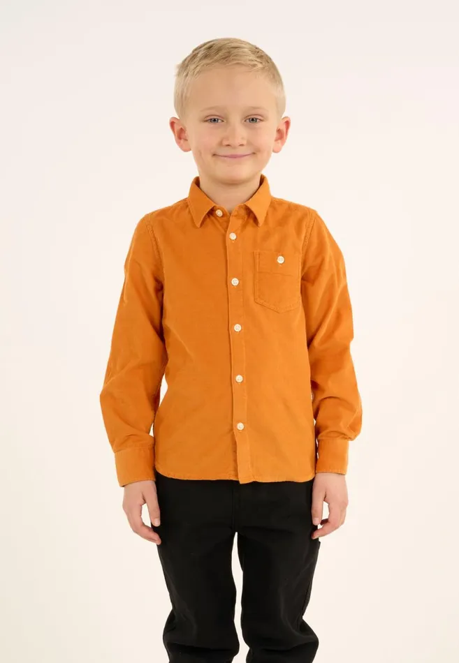 KnowledgeCotton Apparel Shirts Corduroy Shirt Desert Sun 8211 Kids KnowledgeCotton Apparel Shirts Corduroy Shirt Desert Sun 8211 Kids