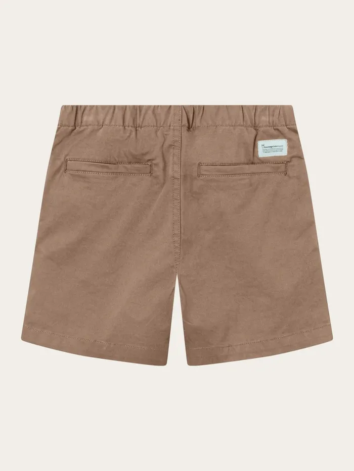 KnowledgeCotton Apparel Shorts Baggy Twill Shorts Belt Details Tuffet 8211 Kids