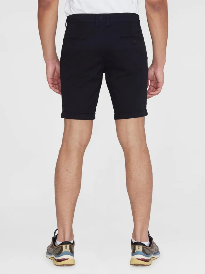 KnowledgeCotton Apparel Shorts CHUCK Regular Chino Poplin Shorts Black Jet 8211 Men KnowledgeCotton Apparel Shorts CHUCK Regular Chino Poplin Shorts Black Jet 8211 Men