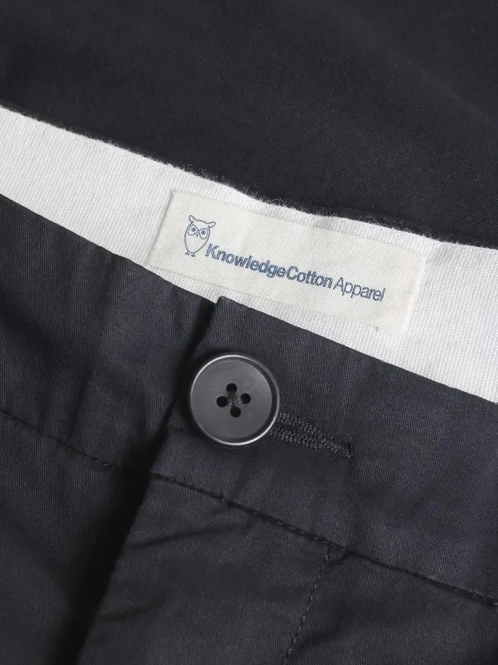 KnowledgeCotton Apparel Shorts CHUCK Regular Chino Poplin Shorts Black Jet 8211 Men KnowledgeCotton Apparel Shorts CHUCK Regular Chino Poplin Shorts Black Jet 8211 Men