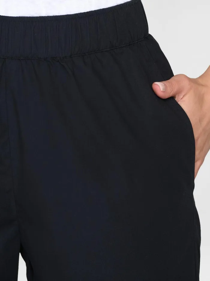 KnowledgeCotton Apparel Shorts Poplin Bermuda Shorts Black Jet 8211 Women KnowledgeCotton Apparel Shorts Poplin Bermuda Shorts Black Jet 8211 Women