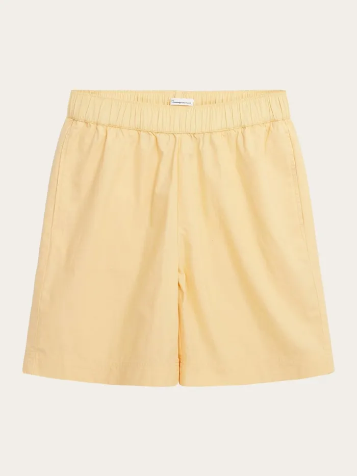 KnowledgeCotton Apparel Shorts Poplin Bermuda Shorts Impala 8211 Women