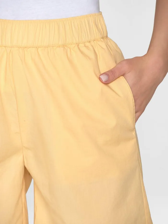 KnowledgeCotton Apparel Shorts Poplin Bermuda Shorts Impala 8211 Women