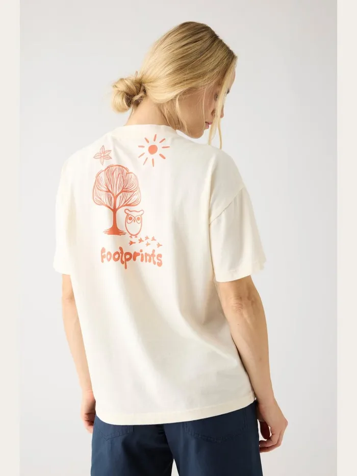 KnowledgeCotton Apparel TShirts And Tops GRAPHIC Tshirt Regenerative Organic Certified 8211 Women