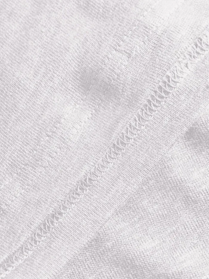 KnowledgeCotton Apparel TShirts Linen Tshirt Bright White 8211 Men KnowledgeCotton Apparel TShirts Linen Tshirt Bright White 8211 Men