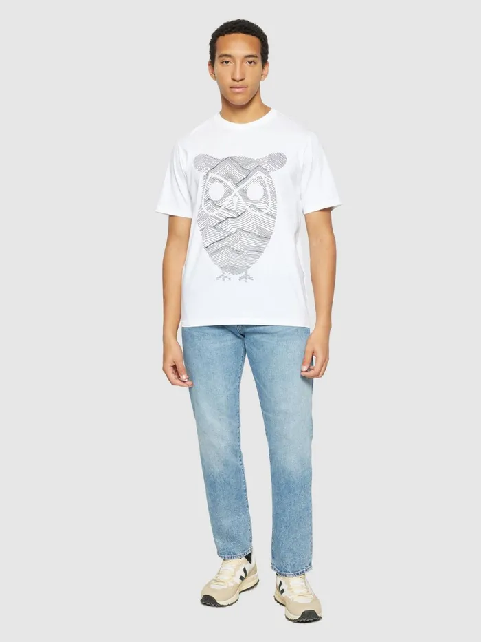 KnowledgeCotton Apparel TShirts Regular Fit Mountain Tshirt Regenerative Organic Certified 8211 Men KnowledgeCotton Apparel TShirts Regular Fit Mountain Tshirt Regenerative Organic Certified 8211 Men