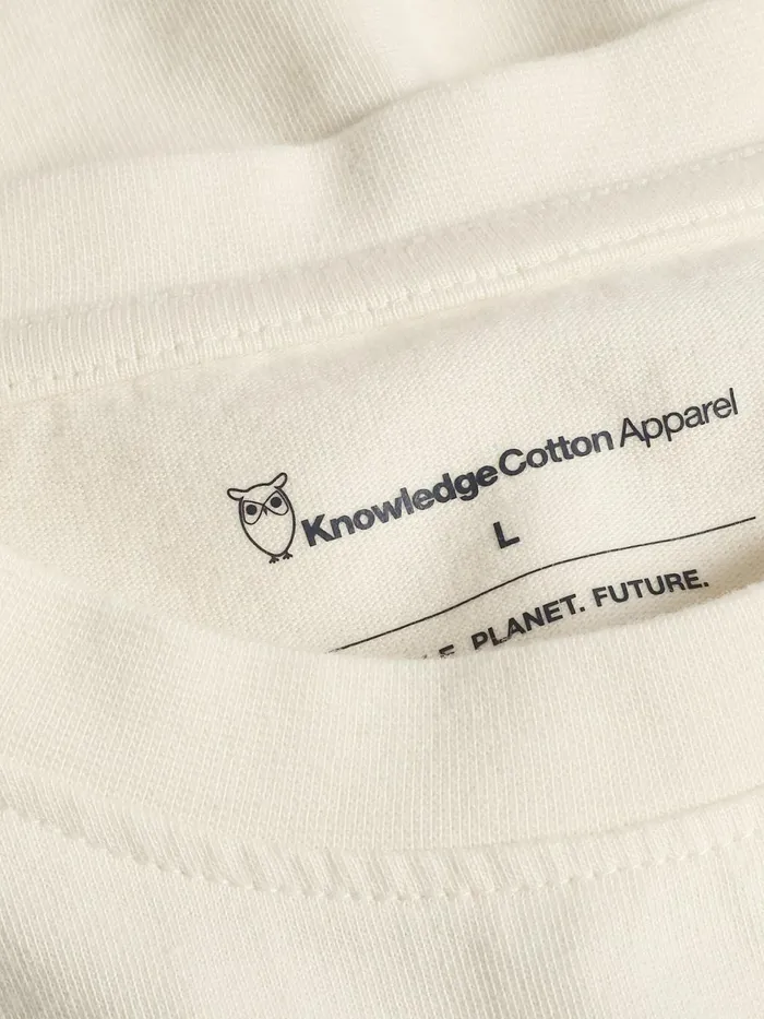 KnowledgeCotton Apparel TShirts Regular Single Jersey Hik Printed Tshirt Regenerative Organic Certified 8211 Men KnowledgeCotton Apparel TShirts Regular Single Jersey Hik Printed Tshirt Regenerative Organic Certified 8211 Men