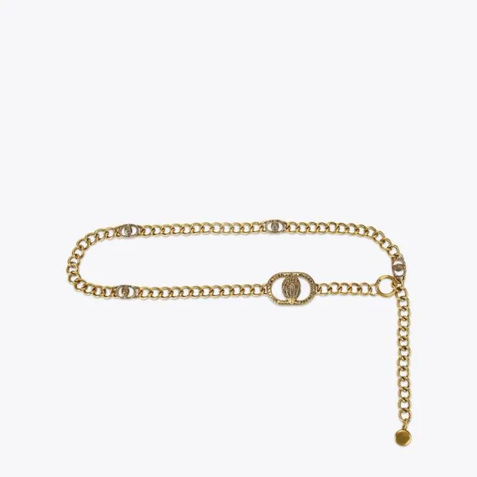 Kurt Geiger Belts Chelsea Chain Belt Gold 8211 Women