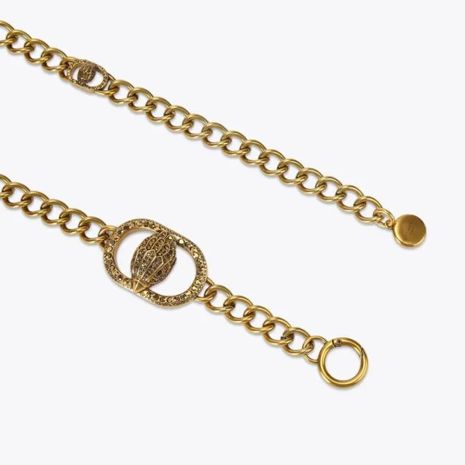 Kurt Geiger Belts Chelsea Chain Belt Gold 8211 Women