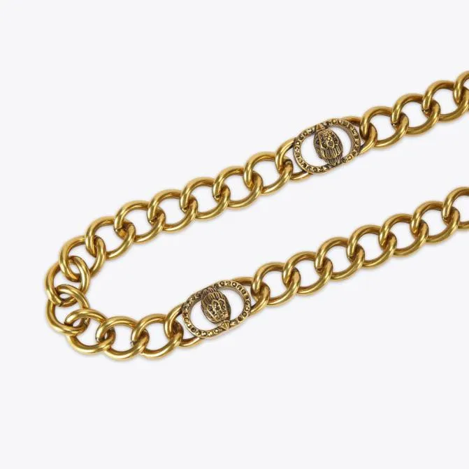 Kurt Geiger Belts Chelsea Chain Belt Gold 8211 Women