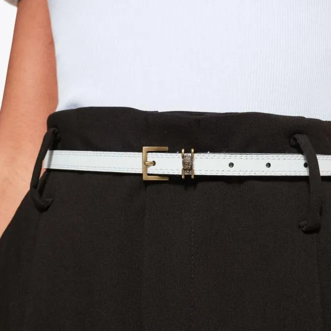 Kurt Geiger Belts Shoreditch Belt White 8211 Women