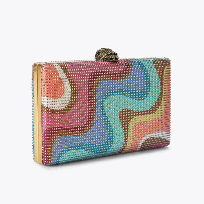 Kurt Geiger Clutch Bags Crystal Kensington Clutch Bag Multiother 8211 Women