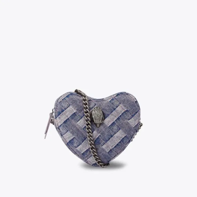 Kurt Geiger Crossbody Bags Kensington Heart Bag Pink Combination 8211 Women