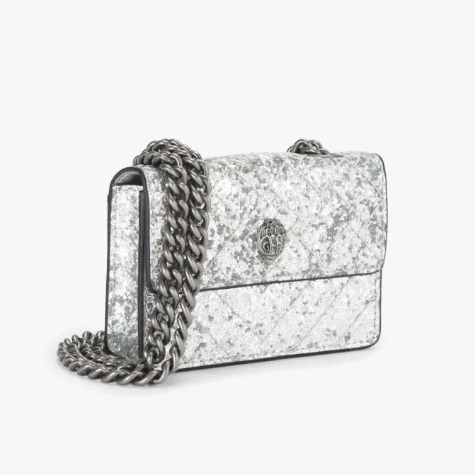 Kurt Geiger Crossbody Bags Micro Kensington Bag Silver 8211 Women