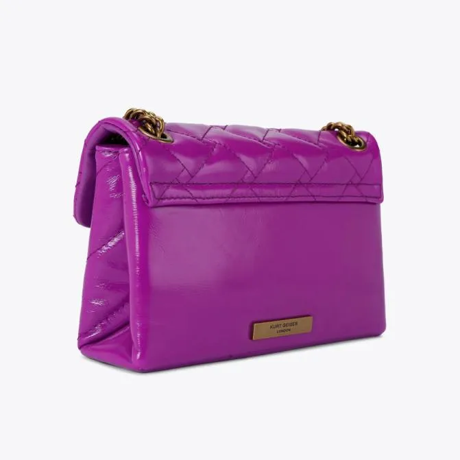 Kurt Geiger Crossbody Bags Mini Leather Kensington Bag Viola 8211 Women