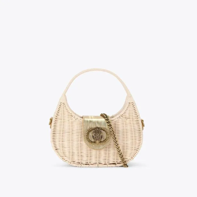 Kurt Geiger Crossbody Bags Small Chelsea Basket Bag Beige Other 8211 Women