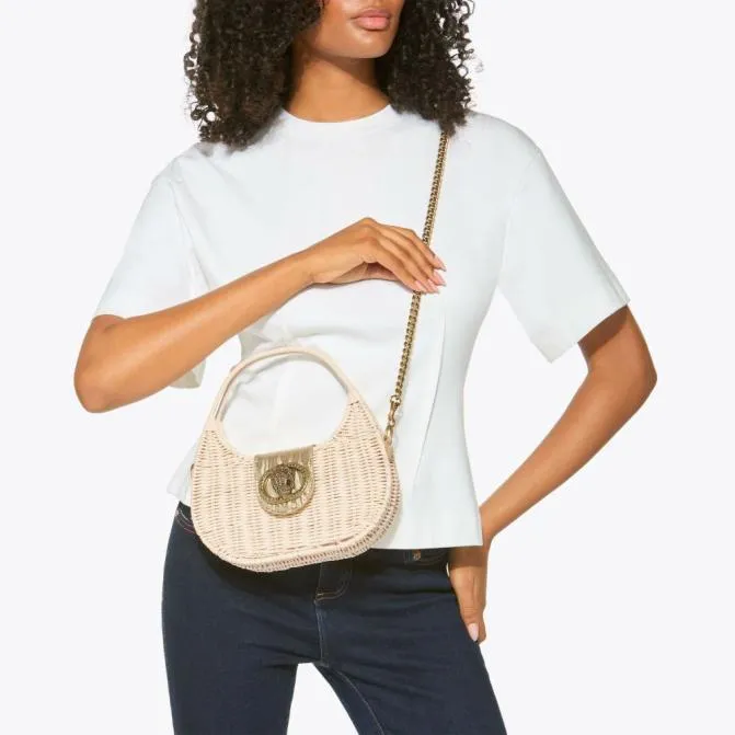Kurt Geiger Crossbody Bags Small Chelsea Basket Bag Beige Other 8211 Women