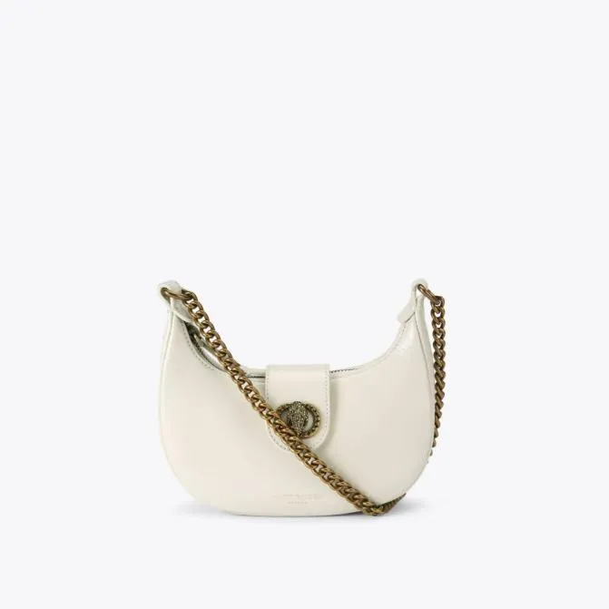 Kurt Geiger Crossbody Bags Small Chelsea Hobo Bag Bone 8211 Women