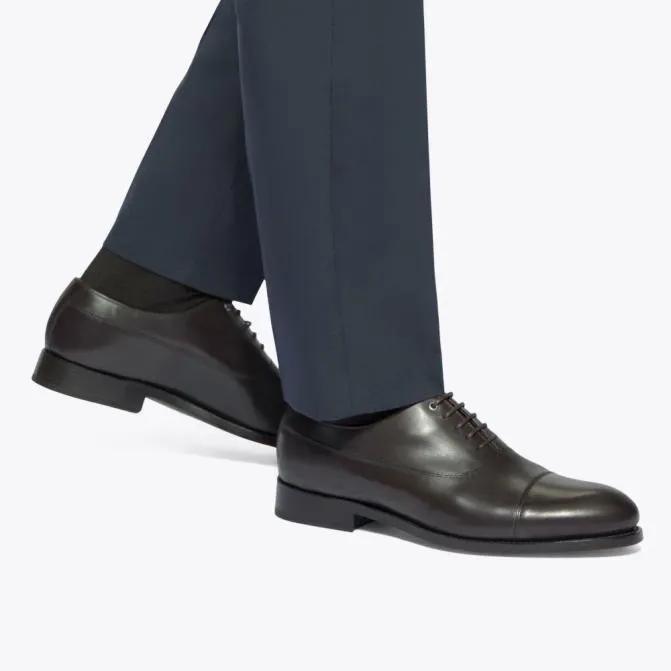Kurt Geiger Dress Shoes Sloane Oxford Brogue Dark Brown 8211 Men