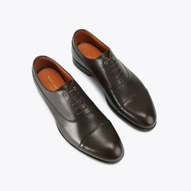 Kurt Geiger Dress Shoes Sloane Oxford Brogue Dark Brown 8211 Men