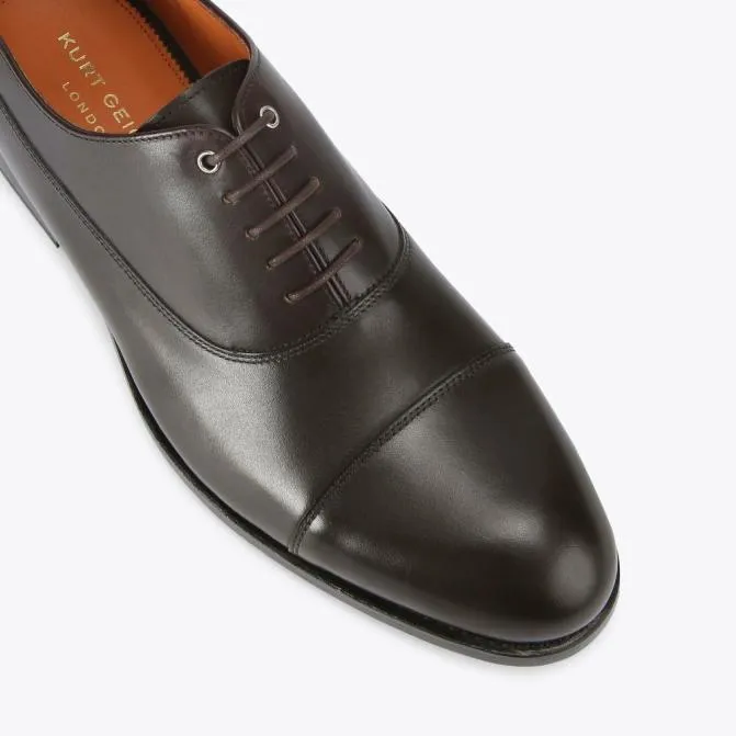 Kurt Geiger Dress Shoes Sloane Oxford Brogue Dark Brown 8211 Men