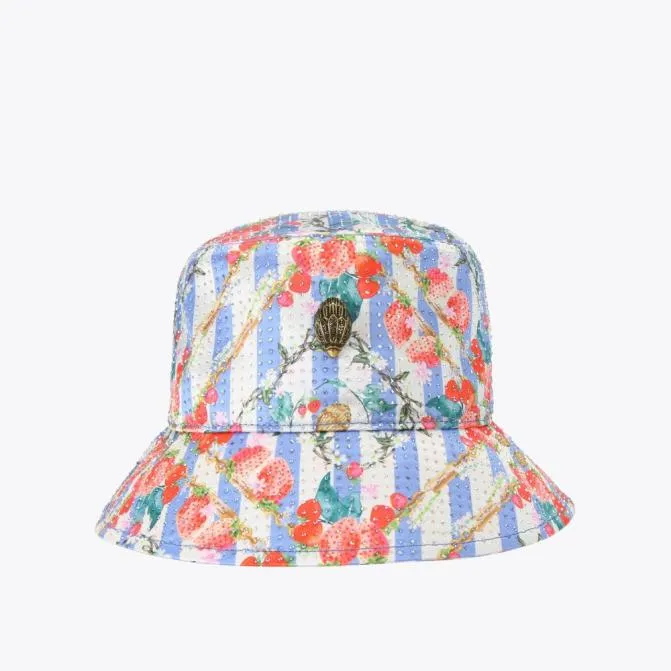 Kurt Geiger Hats Kensington Bucket Hat Mid Blue 8211 Women