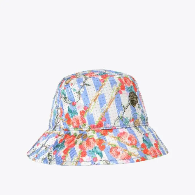 Kurt Geiger Hats Kensington Bucket Hat Mid Blue 8211 Women
