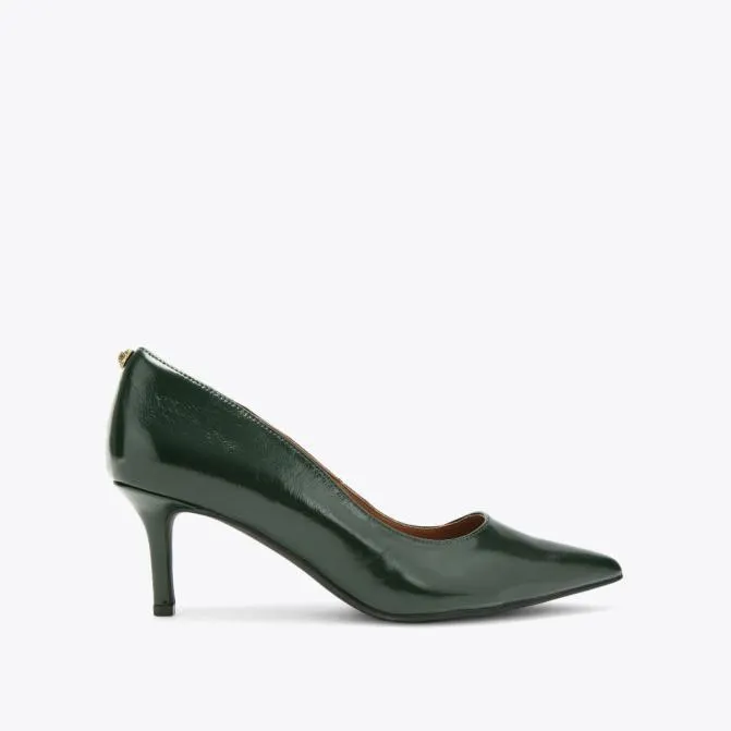 Kurt Geiger Heels Kensington Flexi Court Heel Dark Green 8211 Women
