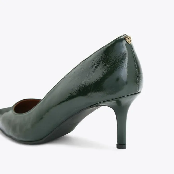 Kurt Geiger Heels Kensington Flexi Court Heel Dark Green 8211 Women