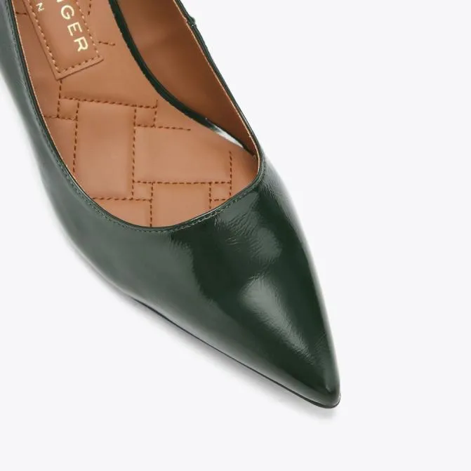 Kurt Geiger Heels Kensington Flexi Court Heel Dark Green 8211 Women